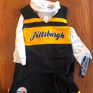 Pittsburgh Steelers Jumper/ cheer outfit